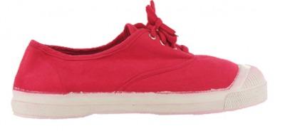 Tennis Lacet Rose Vif S10 - bensimon shoes| bensimonebi | ბენსიმონები
